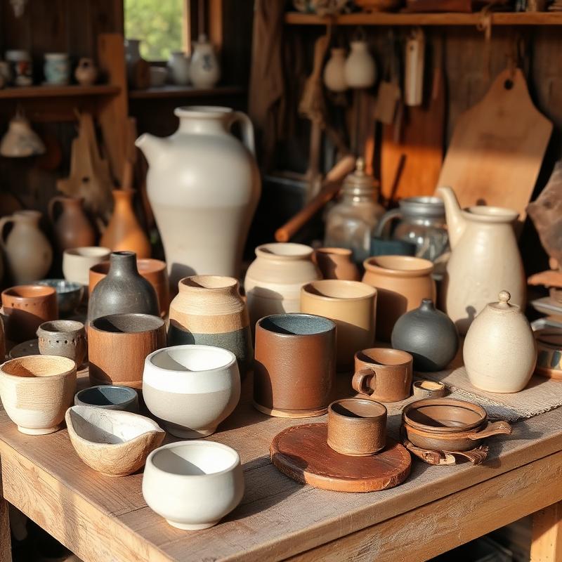 Категория Ръчни изработки — Керамика, дърво и кожа